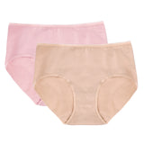 cotton spandex midi panty (pack of 2)