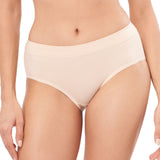 cotton spandex mid waist panty