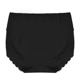 Delicate Peek Lace Cotton Panty