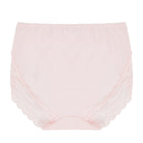 Delicate Peek Lace Cotton Panty