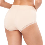cotton spandex high waist panty
