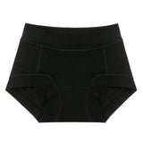 leak proof clean guard sanitary panty- overnight period panties - mid-rise
