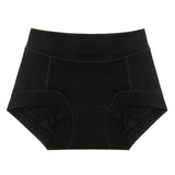 leak proof clean guard sanitary panty- overnight period panties - mid-rise