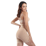 full coverage high waist semi sheer girdle