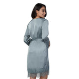ZINNIA SATIN LOUNGEWEAR SET