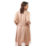 ZINNIA SATIN LOUNGEWEAR SET