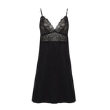 DEVIKA FLORAL LACE WEIGHTED SLIP