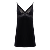 rysa rippled lace slip