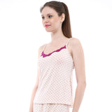 printed jersey camisole