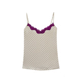 printed jersey camisole