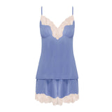 TATIANA COMFY SLEEVELESS TOP AND SHORTS PAJAMA SET
