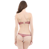olivia polkadot print padded bra