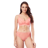 JOLEE PLUS SIZE LACE WIRELESS BRA