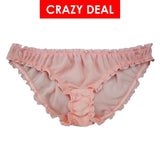ruffled bikini panty