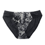 printed panel fancy panty