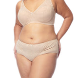 rosalie boyleg panty - rose | nude