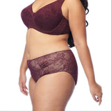 rosalie boyleg panty - rose | nude