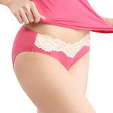 carin lace trimmed boyleg panty