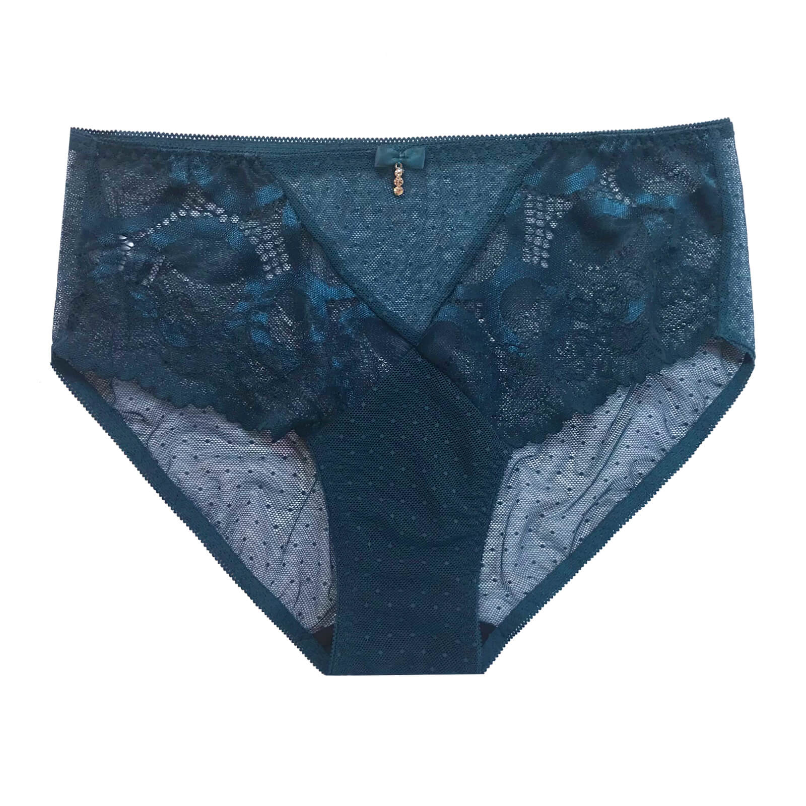 ryanna cross lace boyleg panty