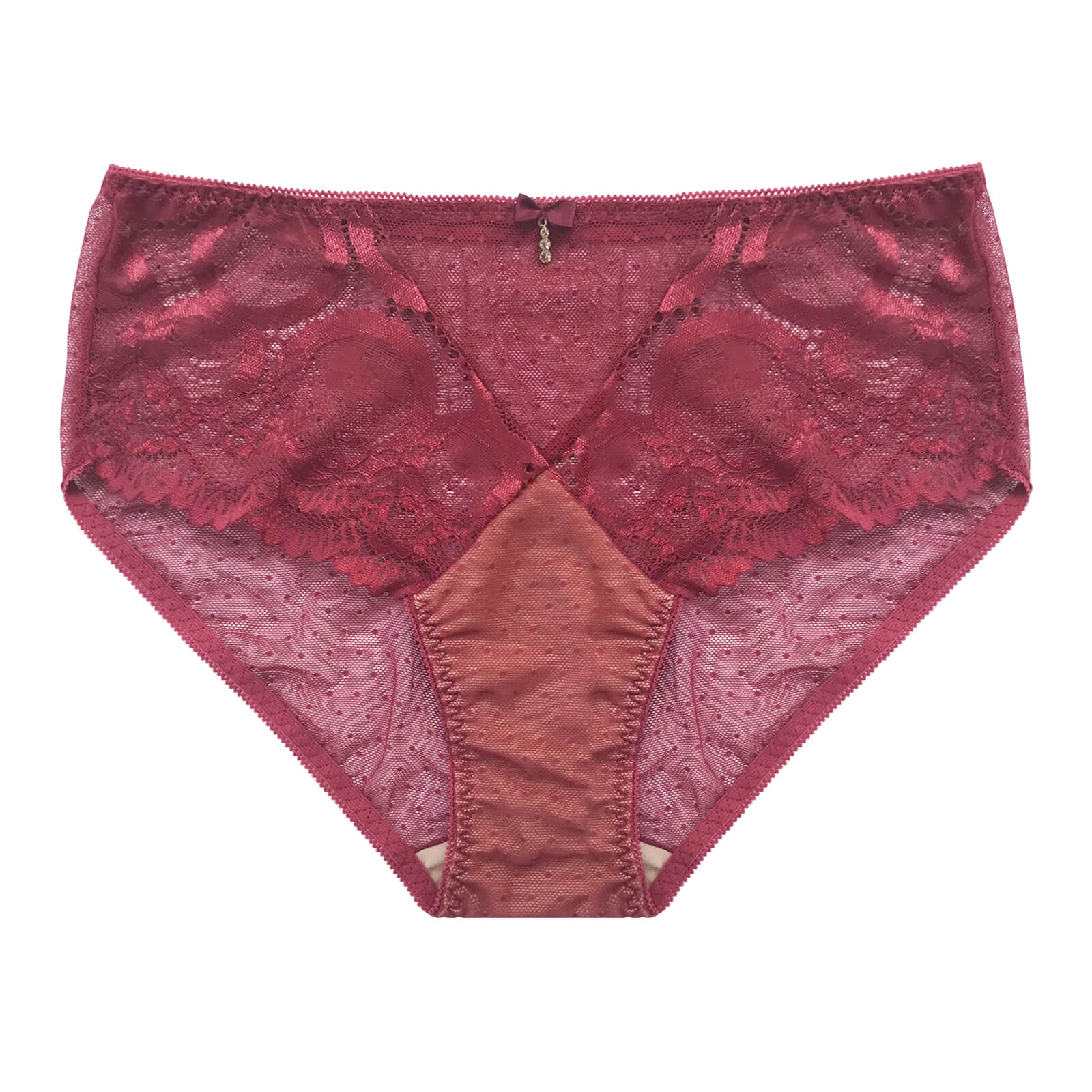 ryanna cross lace boyleg panty