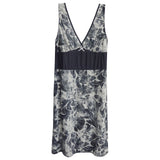 printed chiffon loungewear slip plus