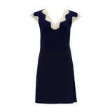 carin cap-sleeved slip