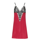katie demure lace slip