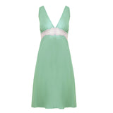 CARIN COMFY SLEEVELESS PLUS SIZED SLIP DRESS