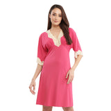 CARIN COMFY KIMONO SLEEVED SLIP DRESS