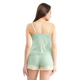 CARIN COMFY SPAGHETTI STRAPPED PAJAMA SET