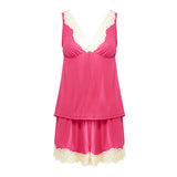 CARIN COMFY SLEEVELESS TOP AND SHORTS PAJAMA SET