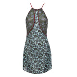 dhaka floral printed slip