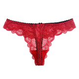 floral full lace thong