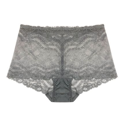 ballina geometric lace boyleg panty