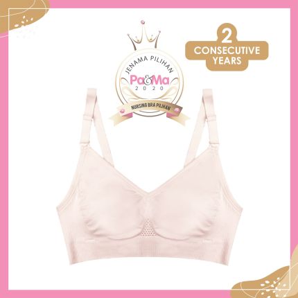 ULTRA SOFT PANSY WIRELESS NURSING BRA