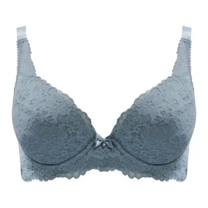 VERA FLORAL LACEY DEMI CUP BRA