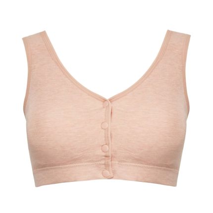 FRONT BUTTON COMFY COTTON WIRELESS BRA