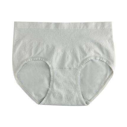 floral embossed knitted boyleg panty
