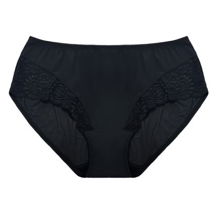 bailey plus size flushed floral laced hip hugger boyshort panty