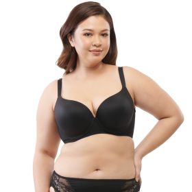 CADY HIGH COVERAGE T-SHIRT BRA - BASIC BLACK