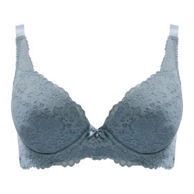 VERA FLORAL LACEY DEMI CUP BRA